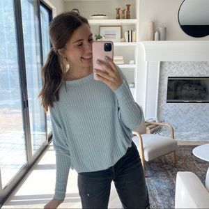 Textured Light Blue Take the long road